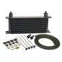 Derale 13402 16 Row Series 10000 Stack Plate Transmission Cooler Kit, -6AN