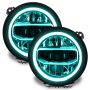 Oracle Lighting 1346-330 Jeep Wrangler JL/Gladiator JT ColorSHIFT RGB+W Headlight DRL Kit - w/RF Cont.