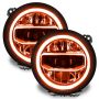 Oracle Lighting 1346-504 Jeep Wrangler JL/Gladiator JT ColorSHIFT RGB+W Headlight DRL Kit - w/SIM Cont.