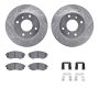 Dynamic Friction 7512-67028 Rotor Kit
