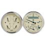 AutoMeter 1820 GAUGE KIT, 2 PC., QUAD & TACH/SPEEDO, 3 3/8