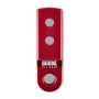 Borne Off-Road BNHR-2-RD CNC Hitch Receiver Shackle 2in Red