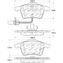 Stoptech 309.09150 Performance Brake Pads