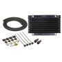 Derale 13612 9 Row Series 9000 Plate & Fin Transmission Cooler Kit, 1/2