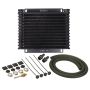 Derale 13613 13 Row Series 9000 Plate & Fin Transmission Cooler Kit, 1/2