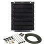 Derale 13615 21 Row Series 9000 Plate & Fin Transmission Cooler Kit, 1/2
