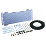 Derale 13633 13 Row Series 9500 Plate & Fin Transmission Cooler Kit, 5/8