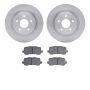 Dynamic Friction 6502-58157 Rotor Kit