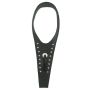 Mustang Motorcycle 93158 Mustang 99-11 Yamaha V-Star 1100, 00-11 Classic Tank Bib w/Studs - Black