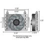 Derale 13754 Remote transmission fluid cooler