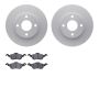 Dynamic Friction 4502-54233 Rotor Kit