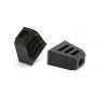 Daystar Single Stud Competition Style Bump Stop 4.5 Inch Tall 4.5 Inch Long 2.5 Inch