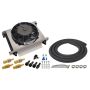 Derale 13960 25 Row Hyper-Cool Remote Transmission Cooler Kit, -6AN