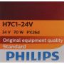 Philips H7C1-24V Philips Standard Headlight H7-24v