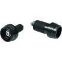 Kuryakyn 3814 Lodestar Rear Axle Slider Black