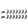 ACL BEARINGS AEB8B1663HC-STD Rod Bearing Set Coated SBC w/1.889 Journal