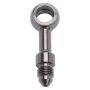 Russell Performance -3 AN Straight Adapter Fitting (Black)