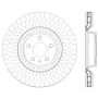 Stoptech 128.33134R Drilled Sport Brake Rotor