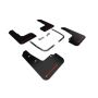 Rally Armor 2019+ Hyundai Veloster Turbo R-Spec UR Black Mud Flap w/ Red Logo
