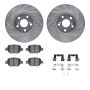 Dynamic Friction 7512-76082 Rotor Kit