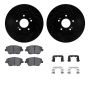 Dynamic Friction 8512-03038 Rotor Kit
