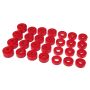 Prothane 68-72 GM Mid-Size Hardtop Body Mount - Red