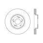 StopTech Drilled Sport Brake Rotor Front Left 13 Honda Accord Sport