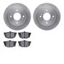 Dynamic Friction 6502-67164 Rotor Kit