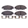 PowerStop 17-568 PowerStop - Z17 Low-Dust Ceramic Brake Pads with Hardware