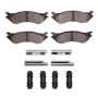 Dynamic Friction 1310-0702-01 Brake Pad Kt