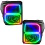 Oracle Lighting 8159-334 LED Pre-Assembled Headlights, Black Bezel, ColorSHIFT(tm) - No Controller