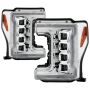 SPYDER 5087447 LED Headlights - Sequential Turn Signal - Black