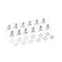 Cometic Gasket CF1011 Cometic Intake Manifold Bolts 3/8 - 16 x 1in - Grade 5 Zinc Plated