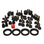 Energy Suspension 97-01 Honda Prelude (Type SH Only) Black Hyper-Flex Master Bushing Set