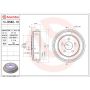 Brembo 14.B580.10 Premium OE Equivalent Brake Drum