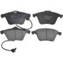 Autopart International Brake Pad Set Oval Male Sensor 140263516