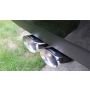 Corsa Performance 14031 Twin 4.0in. Side Swept Polished Pro-Series Tip Kit (Clamp Included)
