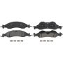 Autopart International Brake Pad Set 140386204