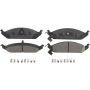 Autopart International Brake Pad Set 140386929
