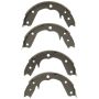 Autopart International Parking Brake Shoe Set 140409935