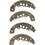 Autopart International Drum Brake Shoe Set 140410303