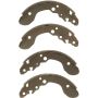 Autopart International Drum Brake Shoe Set 140410346