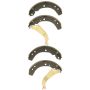 Autopart International Drum Brake Shoe Set 140410468