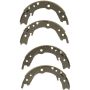 Autopart International Parking Brake Shoe Set of 4 140499561