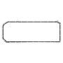 Ajusa 14059300 Gasket, Wet Sump