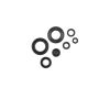 Cometic Gasket C7094OS Cometic 87-06 Yamaha YFZ350 Banshee Oil Seal Kit