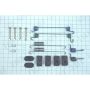 Autopart International Drum Brake Hardware Kit 140612309