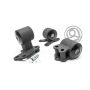Innovative 92-95 Civic B/D Series Black Steel Mounts 85A Bushings (Auto to Manual Hydro 3 Bolt)