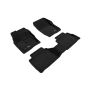 3D Maxpider 17-20 Ford Fusion Elegant 1st 2nd Row - Floor Mat Set (Black)
