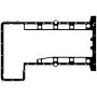 Ajusa 14117800 Gasket, Wet Sump